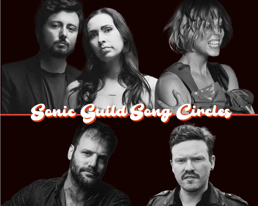 SONIC GUILD SONG CIRCLE WITH DEER FELLOW, DOSSEY, DAVE SCHER & ADAM WALKER (OF ME ND ADAM)