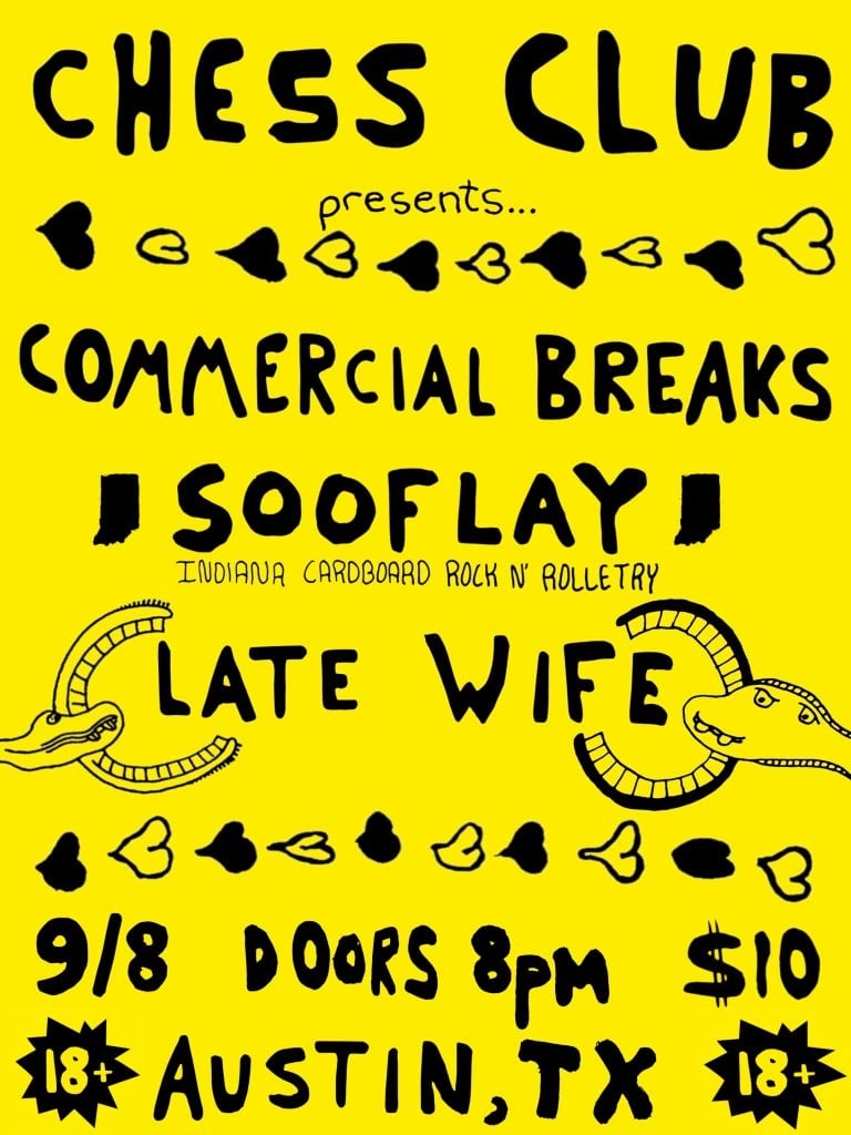 SOOFLAY (INDIANA) / COMMERCIAL BREAKS / LATE WIFE