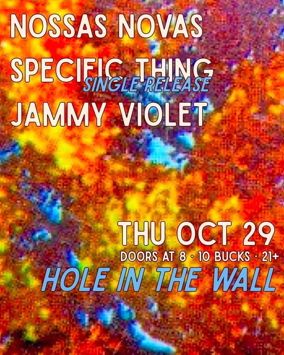 SPECIFIC THING (SINGLE RELEASE) WITH JAMMY VIOLET & NOSSAS NOVAS