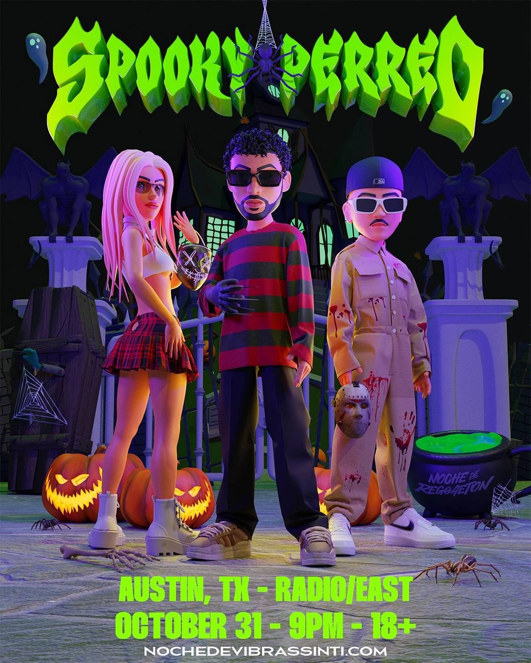 SPOOKY PERREO