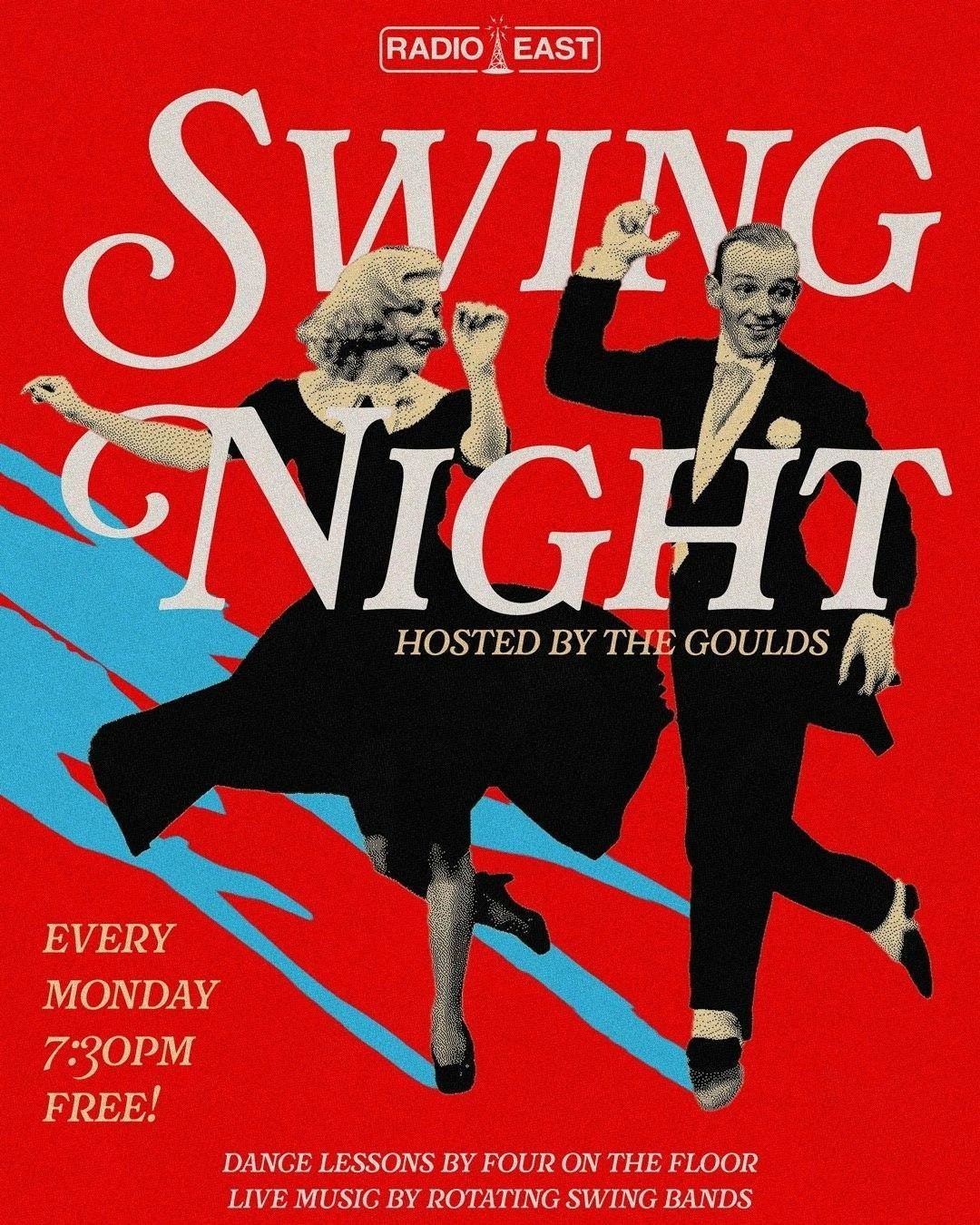 SWING NIGHT - LEARN TO SWING DANCE WITH A LIVE BAND!