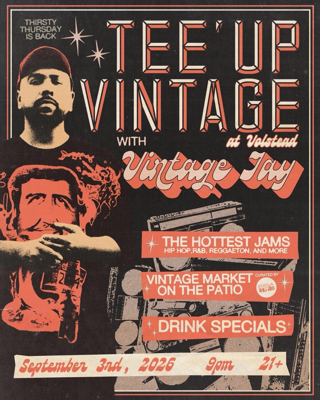 TEE’UP VINTAGE WITH VINTAGE JAY