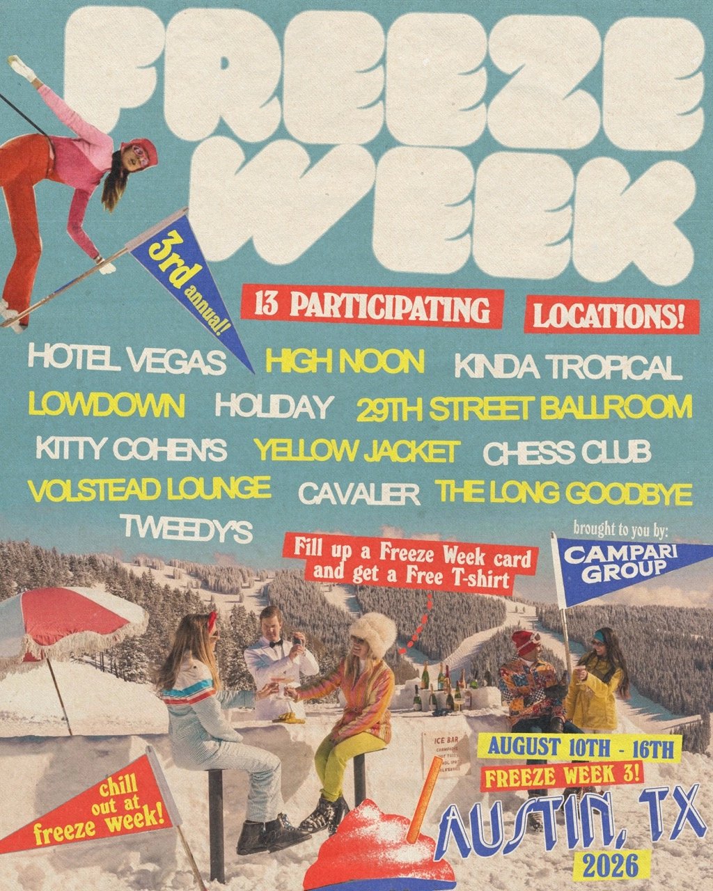 THE 3RD ANNUAL FREEZE WEEK 🧊 [AUGUST 10-16TH]