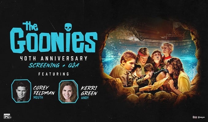 THE GOONIES 40TH ANNIVERSARY SCREENING + Q&A
