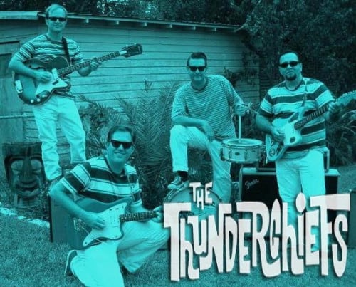 THE JERRELLS @10PM, THUNDERCHIEFS @11:45PM