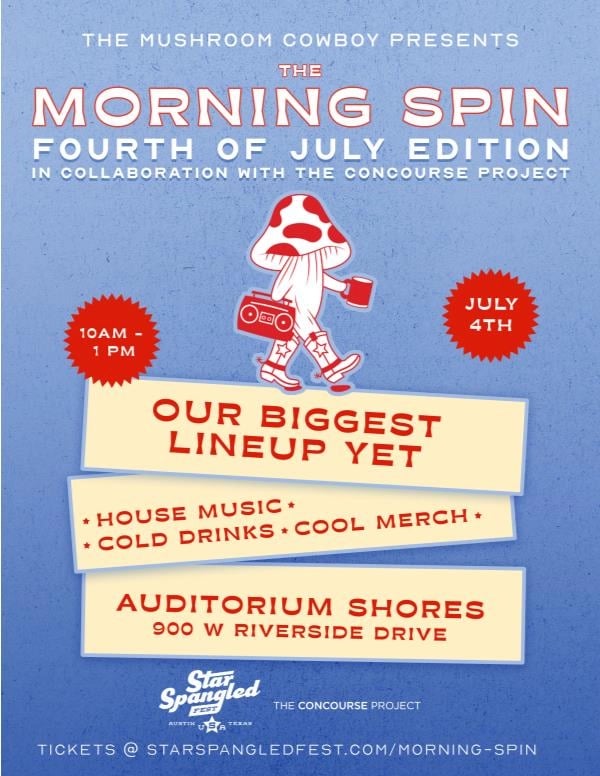 THE MORNING SPIN AT AUDITORIUM SHORES