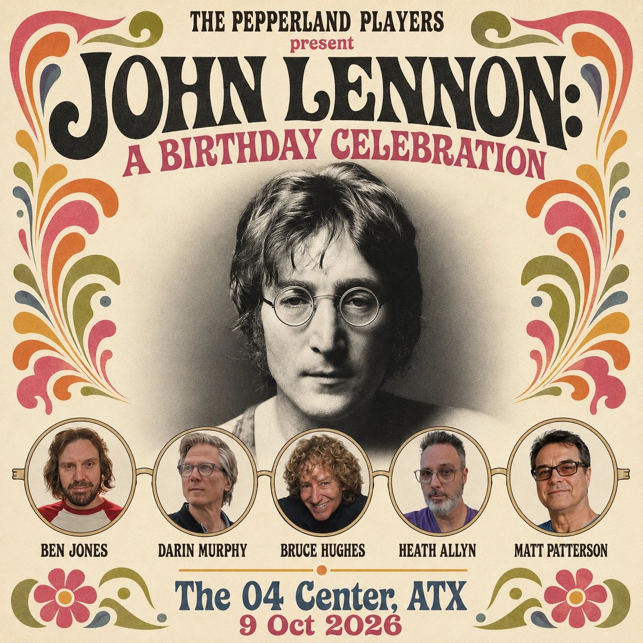 THE PEPPERLAND PLAYERS PRESENT LENNON: A BIRTHDAY CELEBRATION