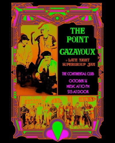 THE POINT @10PM, CAZAYOUX @11:45M