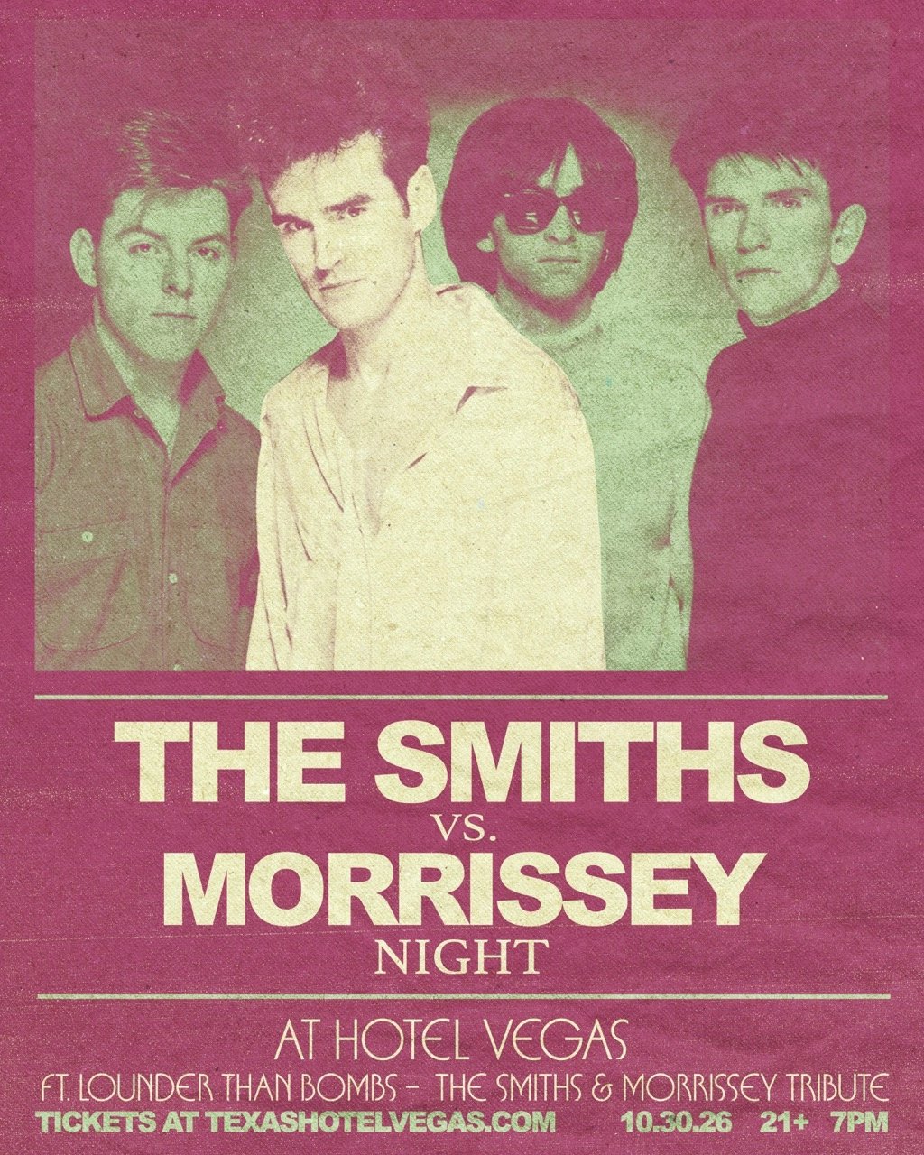 THE SMITHS VS MORRISSEY NIGHT AT HOTEL  VEGAS