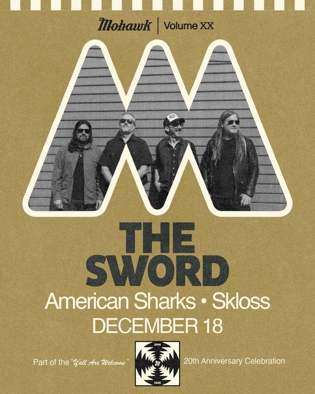 THE SWORD, AMERICAN SHARKS, SKLOSS