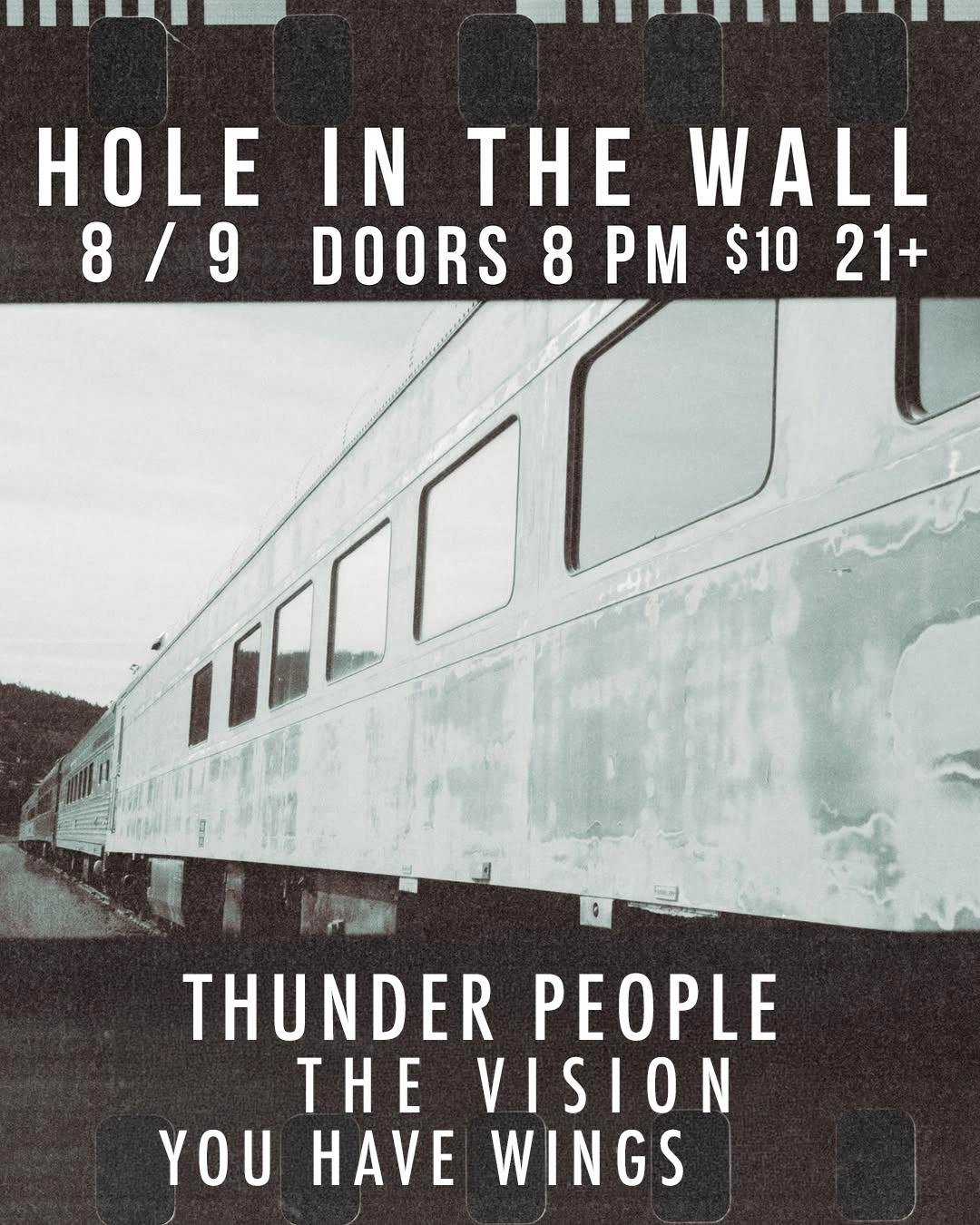 THUNDER PEOPLE, YOU HAVE WINGS, THE VISION