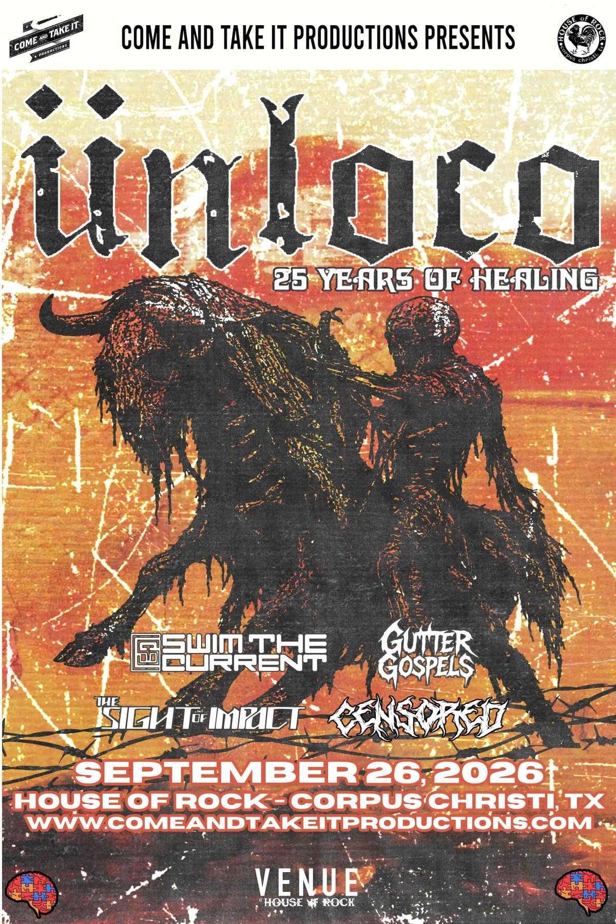 UNLOCO: 25 YEARS OF ‘HEALING’ – CORPUS CHRISTI