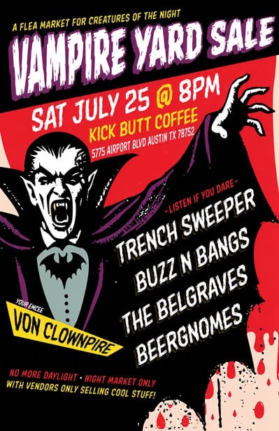 VAMPIRE YARD SALE
