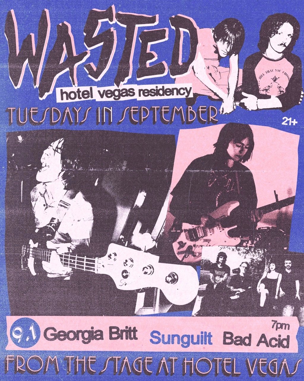 WASTED RESIDENCY FT. GEORGIA BRITT, SUNGUILT, BAD ACID
