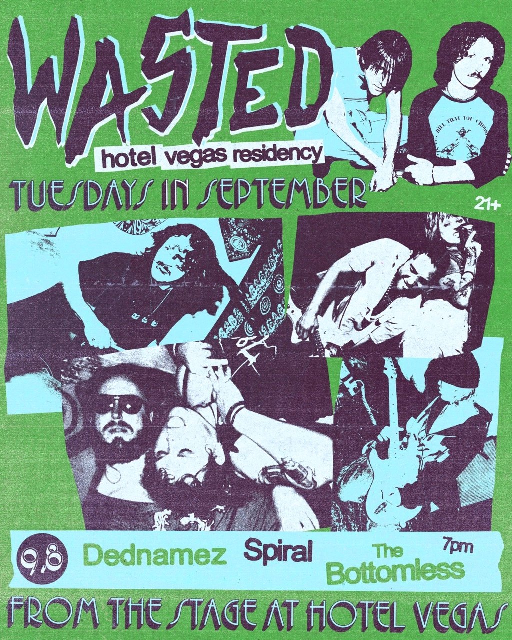 WASTED RESIDENCY FT. SPIRAL, DEDNAMEZ, THE BOTTOMLESS