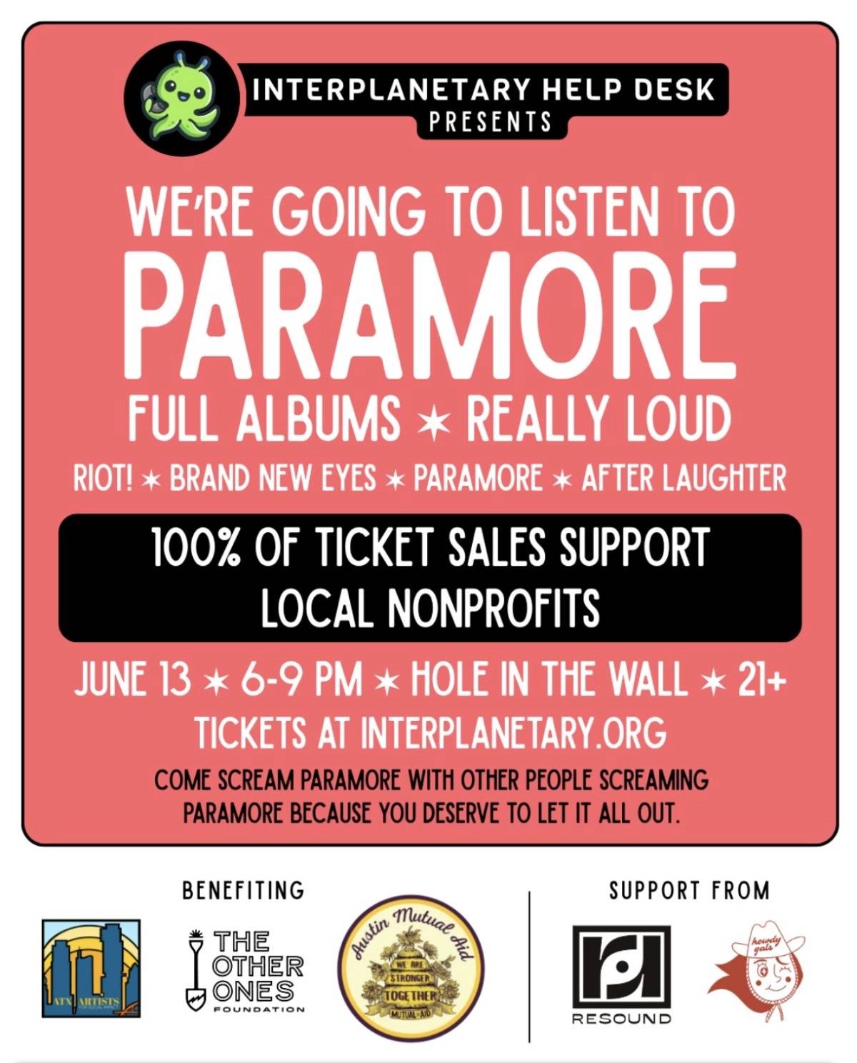 WE'RE GOING TO LISTEN TO PARAMORE - FULL ALBUMS, REALLY LOUD
