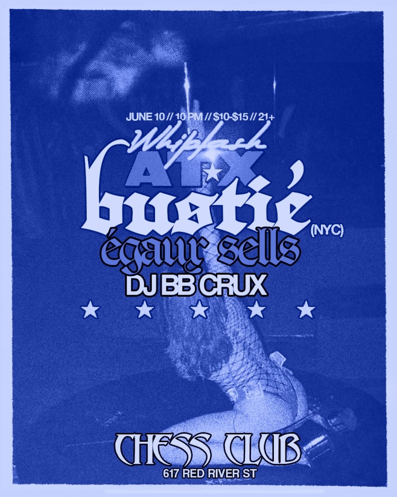WHIPLASH PRESENTS: BUSTIÉ / ÉGAUX SELLS / DJ BB CRUX
