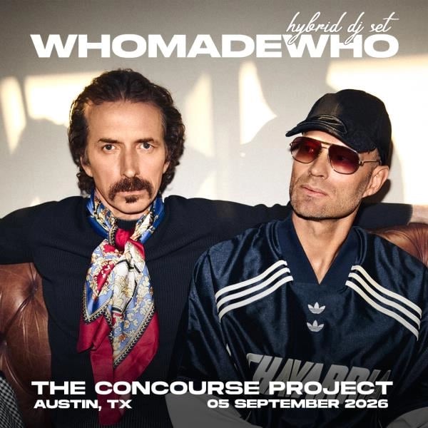 WHOMADEWHO (HYBRID DJ SET) AT THE CONCOURSE PROJECT