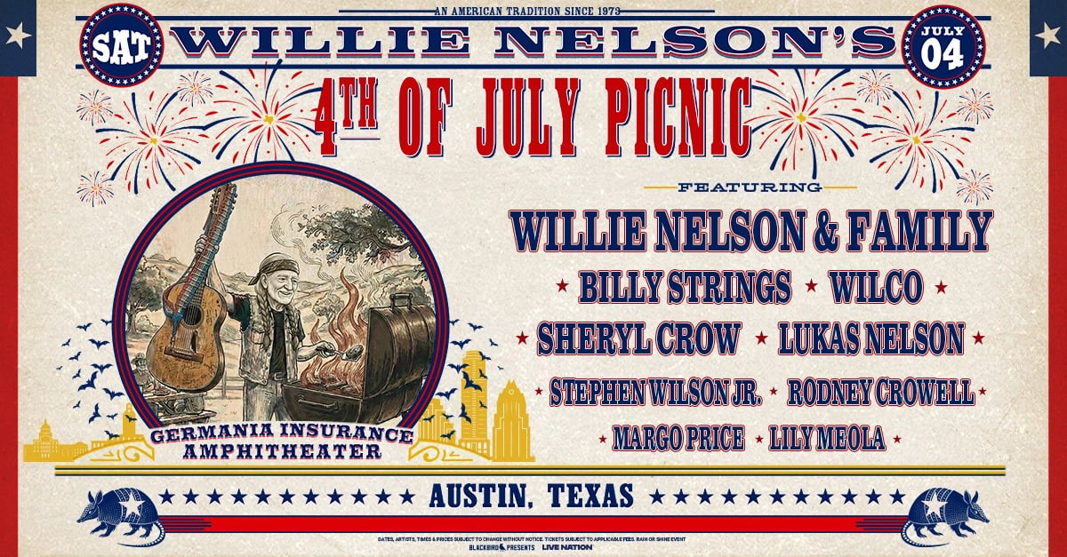 WILLIE NELSON'S 4TH OF JULY PICNIC