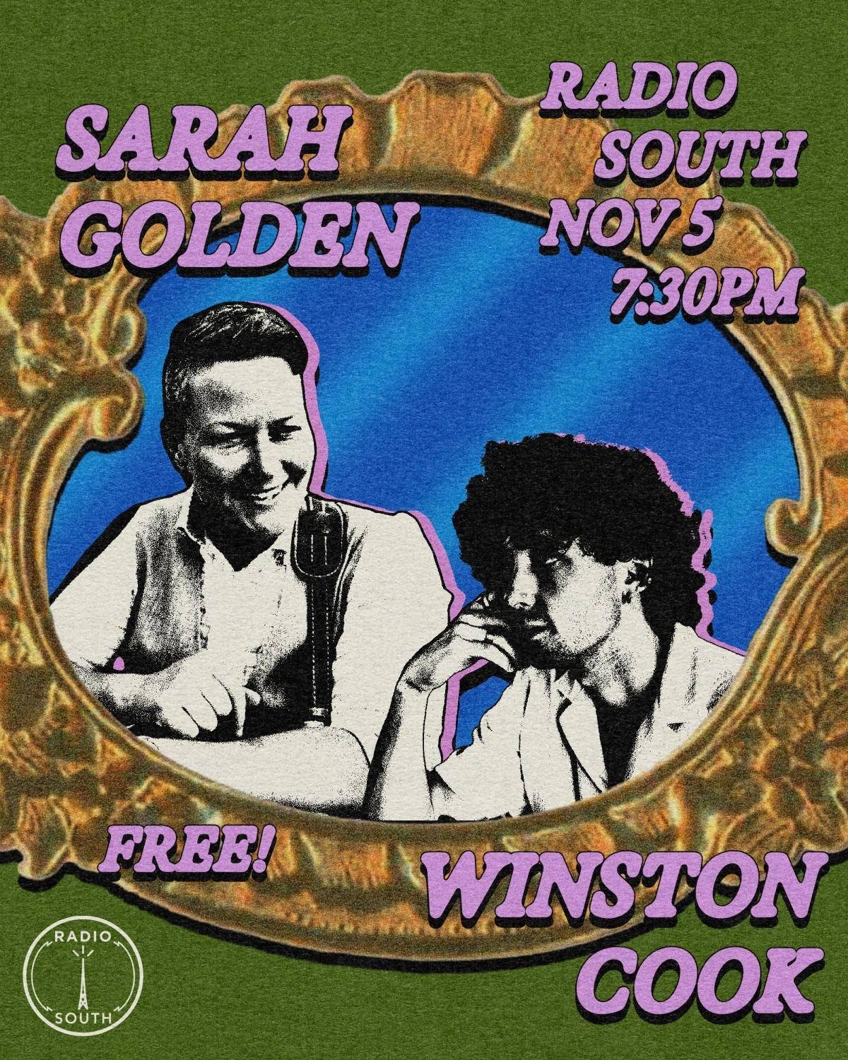 WINSTON COOK  /   /  SARAH GOLDEN