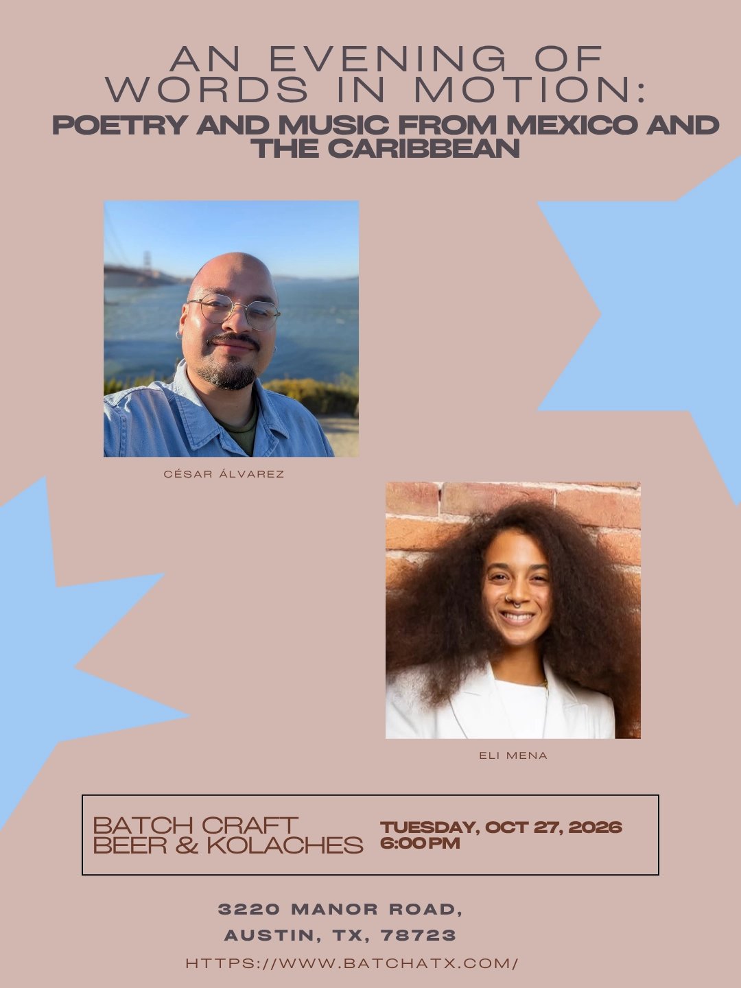 WORDS IN MOTION: POETRY AND MUSIC FROM MEXICO AND THE CARIBBEAN