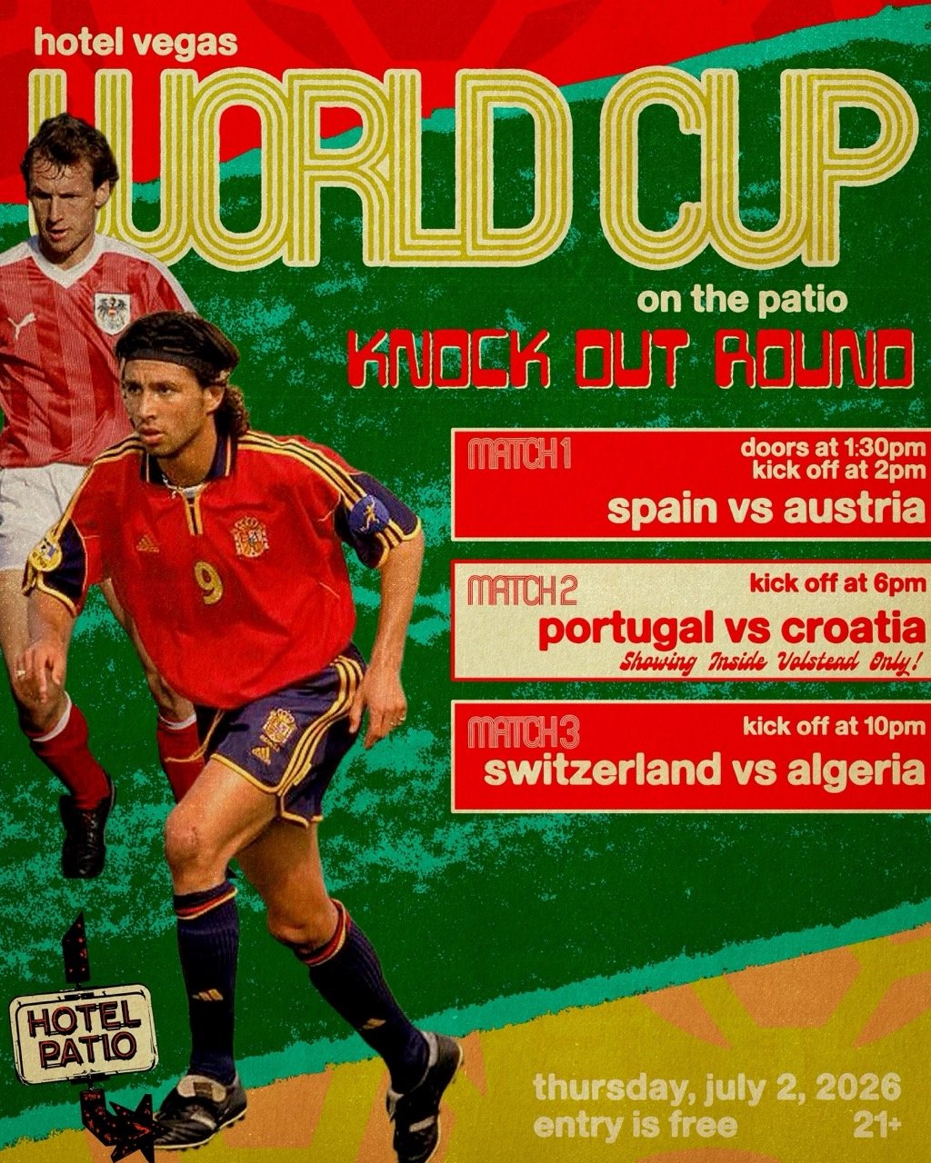 WORLD CUP DAY 22 – SPAIN VS AUSTRIA & MORE