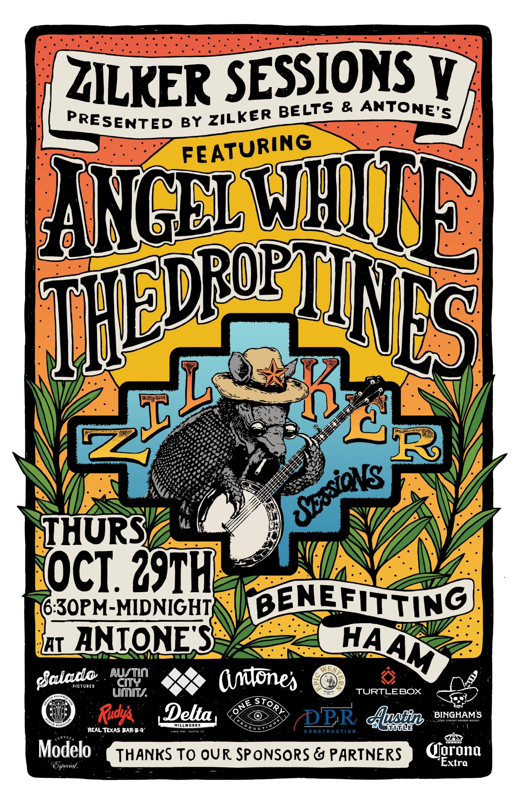 ZILKER SESSIONS V FT. THE DROPTINES & ANGEL WHITE