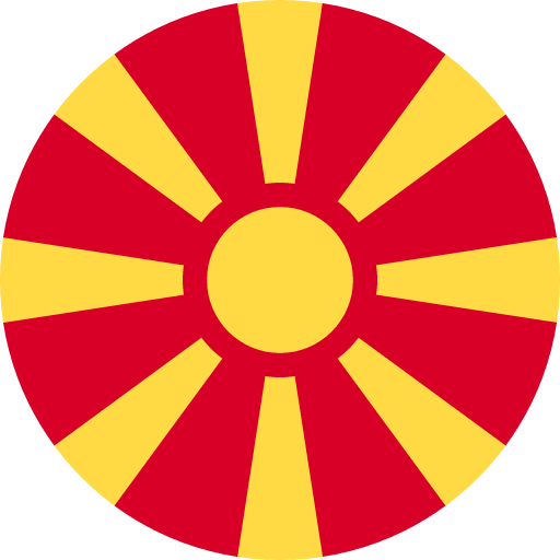 North Macedonia flag