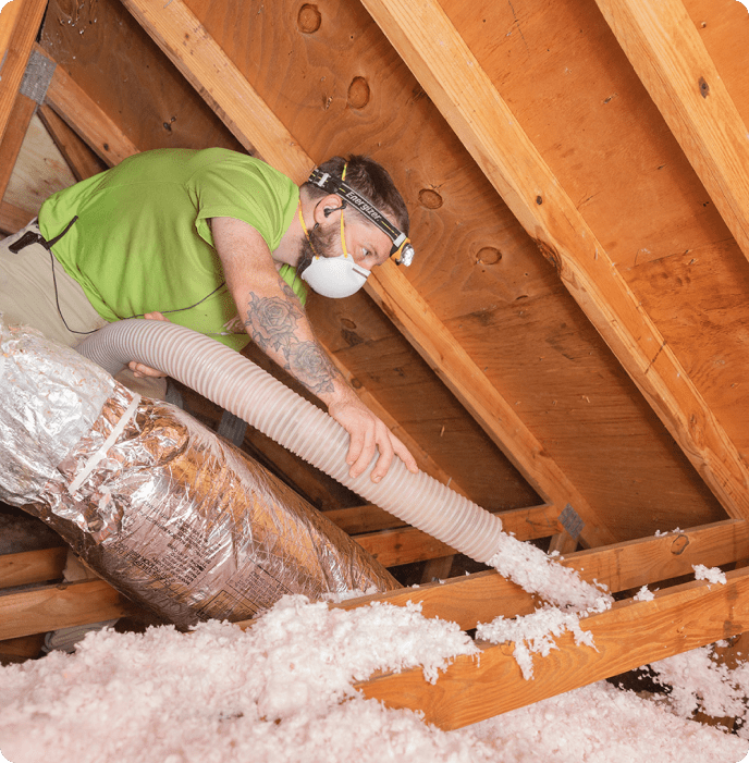 Blown In Attic Insulation