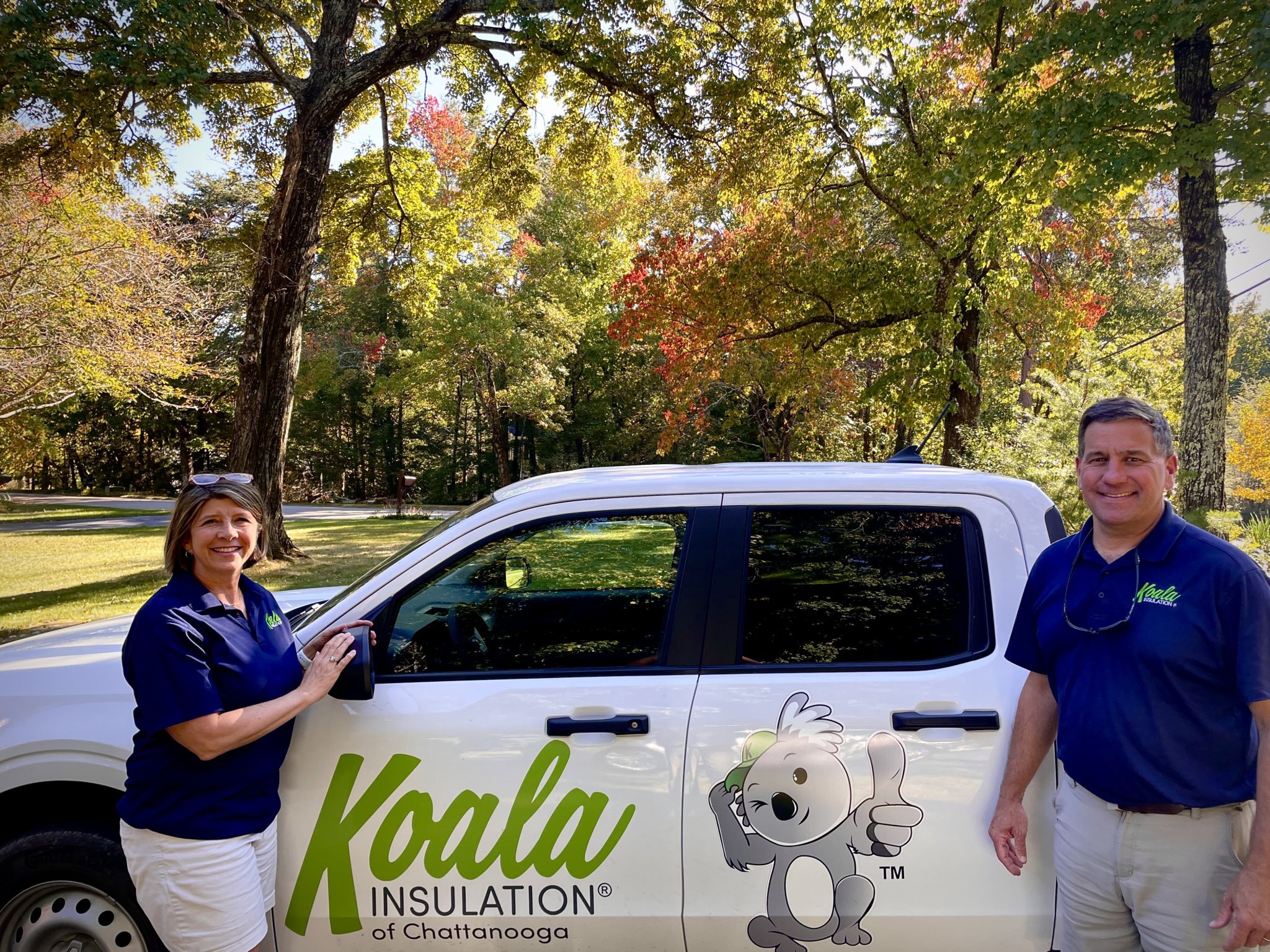 Owners of Koala Insulation of Chattanooga on Signal Mountain