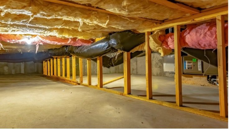 Insulation for Basement and Crawl Spaces