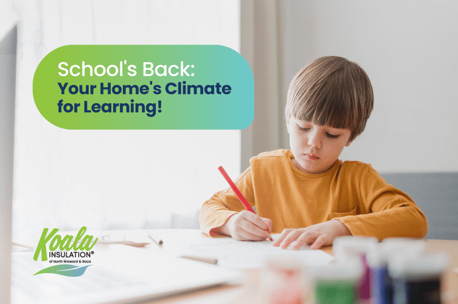 School’s Back: Your Home’s Climate for Learning