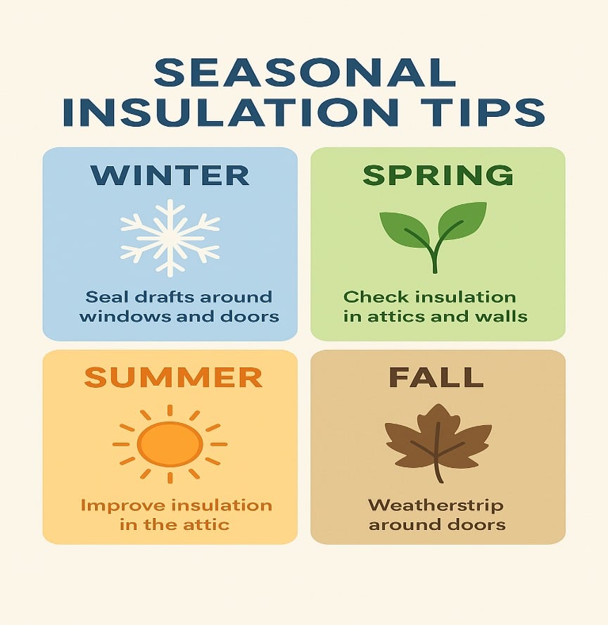 Seasonal Insulation Tips for North Texas Home Comfort