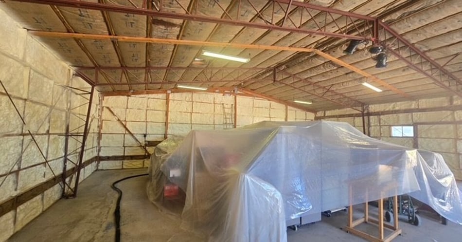 Spray Foam Turned This Las Vegas Garage Into Usable Space Again