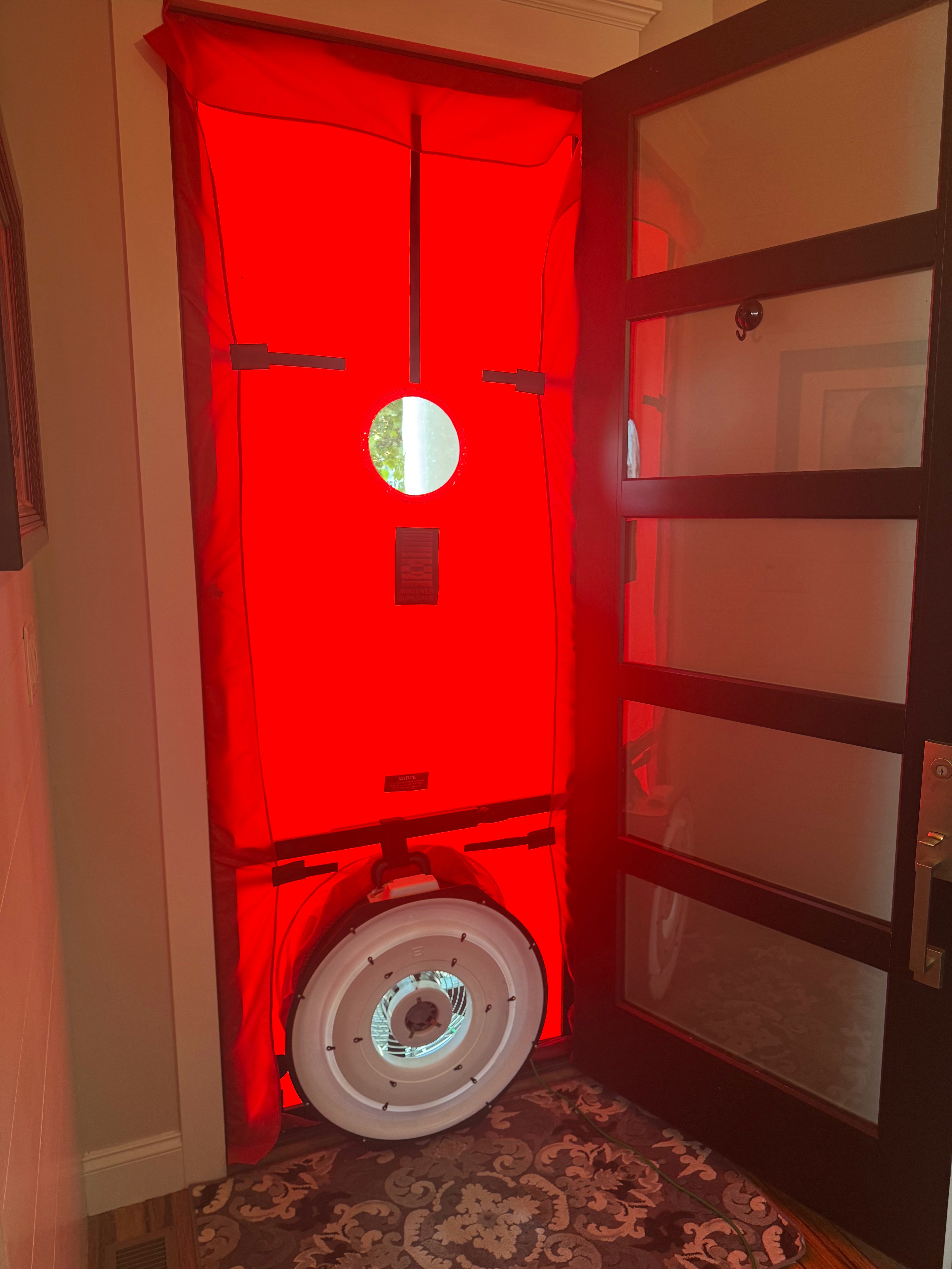 Blower Door Testing