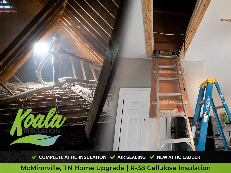 Attic Upgrade and TVA Rebate in McMinnville TN