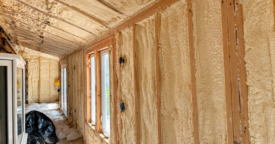 Spray Foam Insulation for a Home Addition