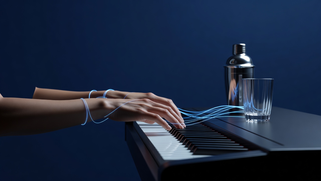 AIが電気パルスで指を動かす。ピアノ練習は「手で覚える」から変わるのか