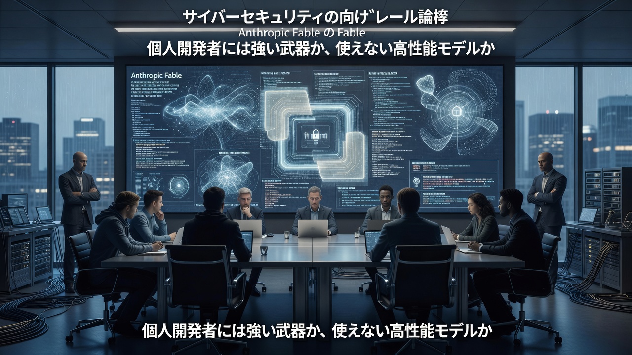 Anthropic Fable のガードレール論争 — 個人開発者には強い武器か、使えない高性能モデルか