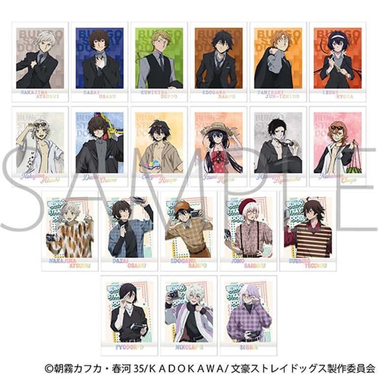 [Merch] Merch drop announced for "Bungo Stray Dogs WAN! 2"