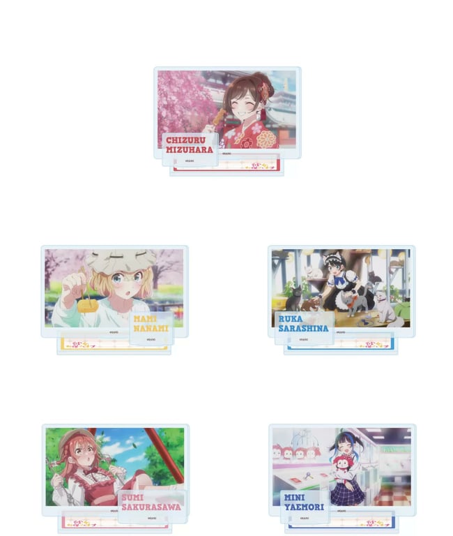 【グッズ】「彼女、お借りします 第5期」のグッズが発表