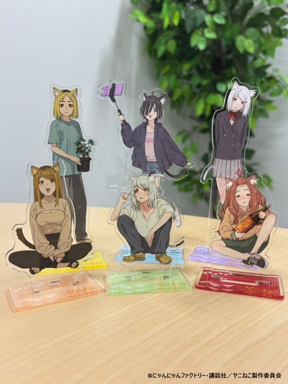 【グッズ】「ヤニねこ」のグッズが発表