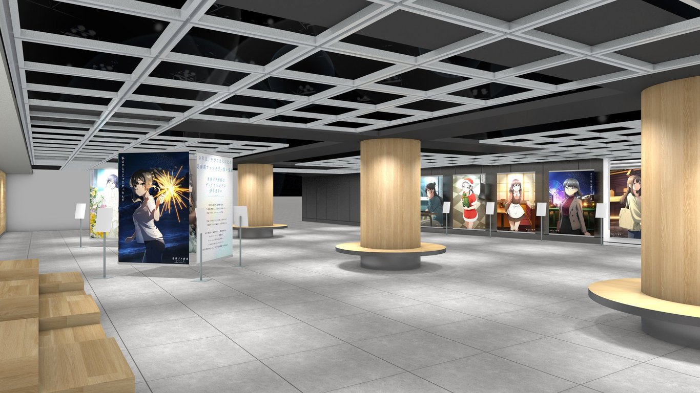 青ブタサマーフェス 藤沢駅北口地下広場 特別展示