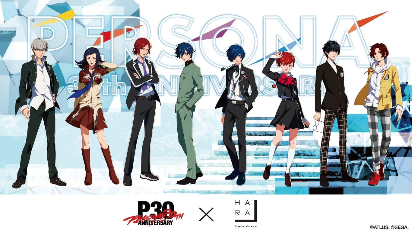 Persona 30th Anniversary × Harakado Collaboration Cafe & Store Opens September 12