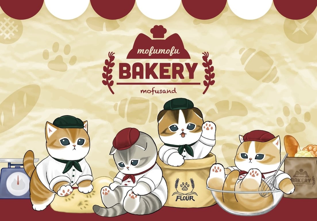 Mofusand Fluffy Bakery Store in Yokohama - Opens September 3!