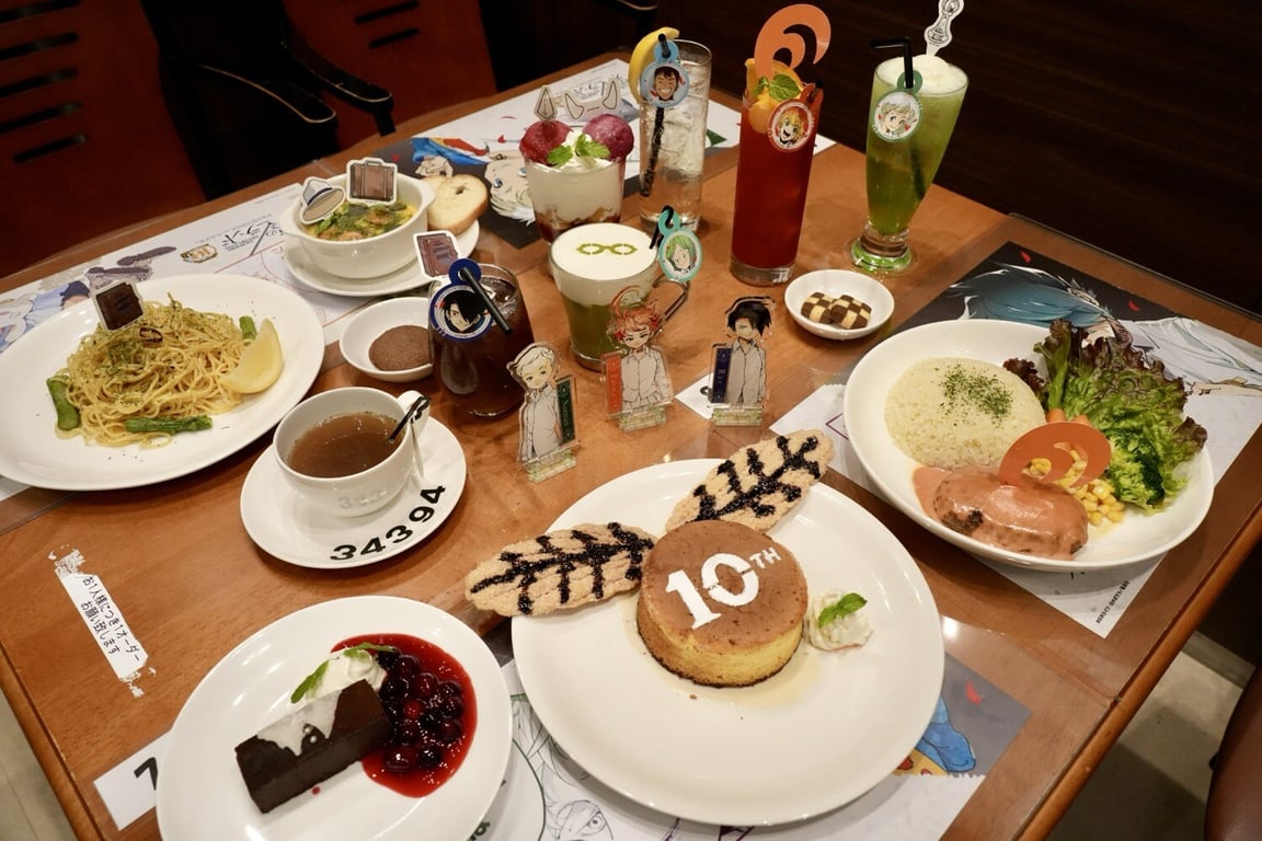 The Promised Neverland 10th Anniversary x Princess Cafe Tokyo Venue Report!
