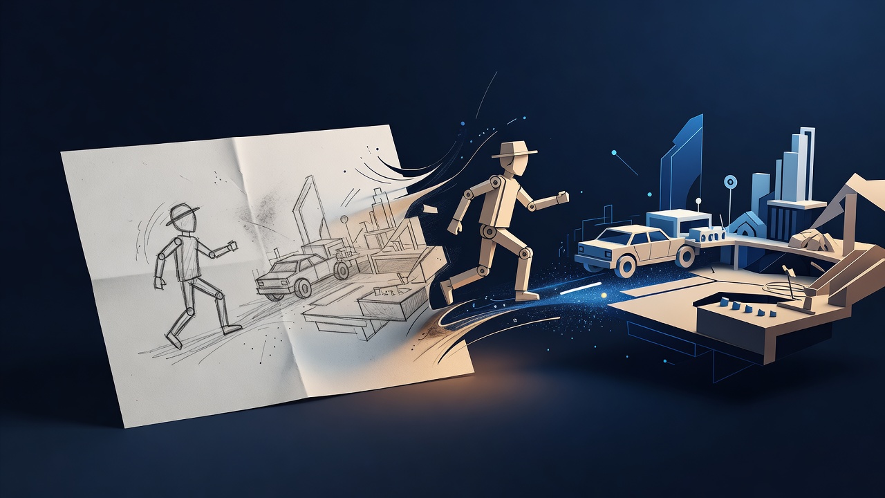 落書きで終わらせない、手描き絵を3Dゲームにした話