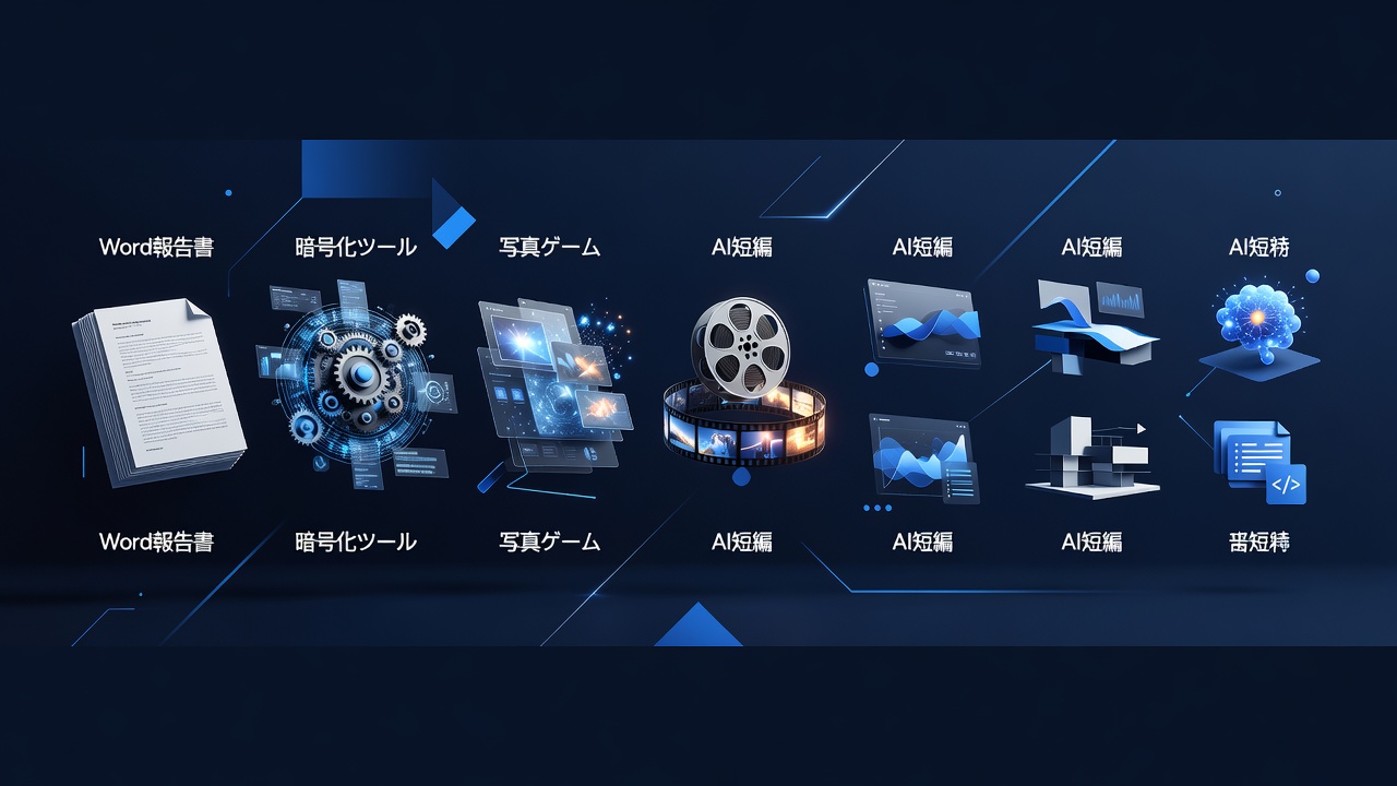 今日、AIでみんなが作ってたもの 10選。報告書から短編映像まで