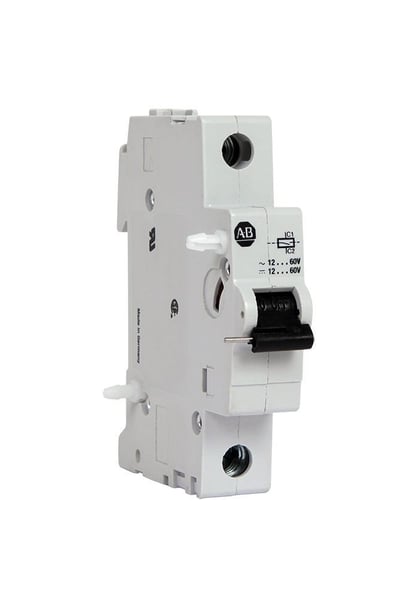 Allen-Bradley 189-AST2 Shunt Trip Module, 1492-SP and 188-J Miniature Circuit Breaker Accessory, 12-60 VAC/VDC UL and IEC rated, right mount