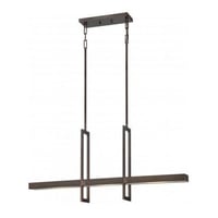 NUVO® by SATCO 62/116 Frame Contemporary Dimmable Pendant Light, (3) LED Lamp, 120 VAC, Hazel Bronze Housing